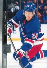 Kaapo Kakko 2020-21 Upper Deck Series 2 Hockey Base Card #374 New York Rangers