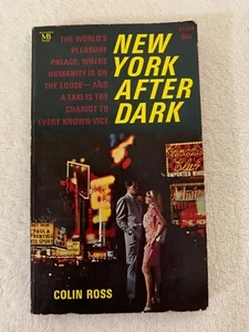 New York After Dark Colin Ross 1966 MacFadden PB 1st Edition 1st Print VG - Picture 1 of 9