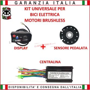 Control Unit Kit + LED Display + Universal Pas 36Volt 15A Brushless Motors - Foto 1 di 5