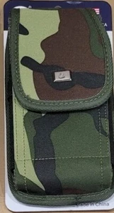 Camouflage Case / Pouch for phone / Holster with Belt Loop & Metal Clip - Picture 1 of 2
