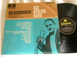 BIX BEIDERBECKE & His Gang Adrian Rollini Don Murray Bill Rank Parlophone UK LP - Imagen 1 de 2