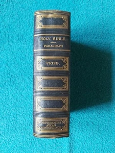 Preis Heilige Bibel gegeben von Francis Peek & The Religious Tract Society, E&S, 1881 - Bild 1 von 21
