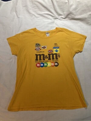 Camiseta Kyle Busch NASCAR, Joe Gibbs Racing, 2015, Mujer’s Talla XL, Team M&M Foto 1 de 4
