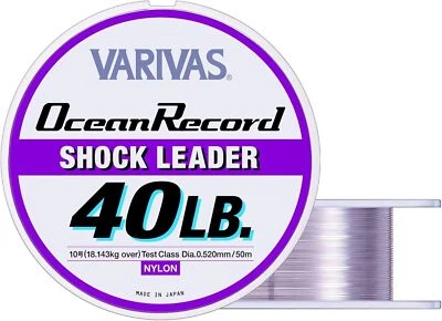 VARIVAS Leader Ocean Record Shock Leader Nylon 50m Foto 1 de 4
