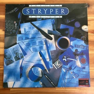 Stryper - Against The Law 1990 Korea Viny LP With Insert - Picture 1 of 7