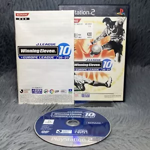J-League Winning Eleven 10+ Plus European League '06-07 PS2 Japanese USA Seller - Picture 1 of 9