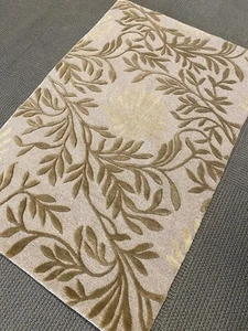 3' X 5' TransitionalTibetan Hand Knotted Area Rug Floral Nepalis Elegant A+ - Picture 1 of 7