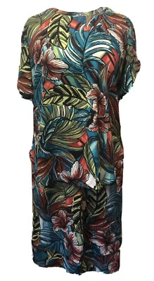 Новый лофт 2 изделия юбка и блузка комплект наряд тропический цветочный круиз размер XS/S - Изображение 1 из 4