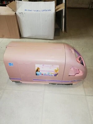 LE TRAIN DE VOYAGE  DE BARBIE MATTEL VINTAGE 2001 EFFET SONORE FONCTIONNE - Imagen 1 de 4