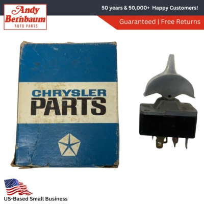 Chrysler Plymouth Dodge C 1969-1973 carrocería interruptor limpiaparabrisas de 2 velocidades 2932872 nuevo en stock Foto 1 de 4