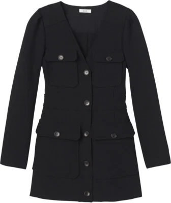 A.L.C. Mini vestido negro iris a medida talla 8 mujer nuevo con etiquetas $595 ALC Foto 1 de 4