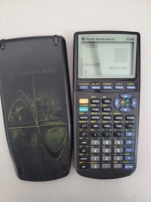 Texas Instruments TI-83 Plus Graphing Calculator With Batteries 898J - Image 1 of 4