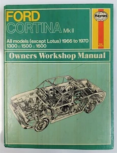 Ford Cortina MK3 - 1970 a 1976 - Manual de taller del propietario de Haynes #295 - Imagen 1 de 3