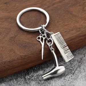 Frieseurwerkzeug Schlüsselanhänger Geschenk für Friseure - Bild 1 von 4