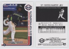 2015 Choice New York-Penn League Top Prospects Richie Martin #23