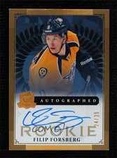 2013-14 Upper Deck The Cup Gold Spectrum /25 Filip Forsberg #135 Rookie Auto RC