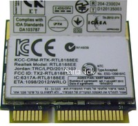 Realtek RTL8188EE 802.11B/G/N WLAN PCIe Half Toshiba WW704E1491A20H