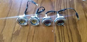 Fits 68 Charger and Dart Side Marker Light Lens Set NEW - Picture 1 of 1