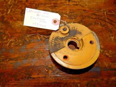 Polea del cigüeñal del motor Caterpillar C1.1 (3 cilindros diésel) 177-3308 Foto 1 de 4