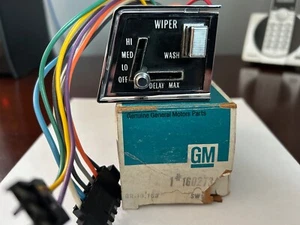 Nos Cadillac Windsield Wiper Switch with delay #1602734 /1974 - Picture 1 of 3