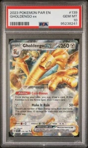 2023 POKEMON PAR EN - PARADOX RIFT #139 - GHOLDENGO EX - PSA 10 - Photo 1/2