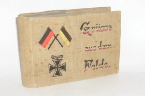 Altes Postkarten Fotoalbum Album Eiserne Kreuz Orden EK 1.Weltkrieg 1.WK Militär - Picture 1 of 12