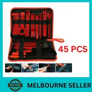 45x Car Trim Removal Tool Auto Hand Pry Bar Panel Door Clip Interior Set Vic - Picture 1 of 7