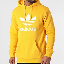 addidas yellow hoodie