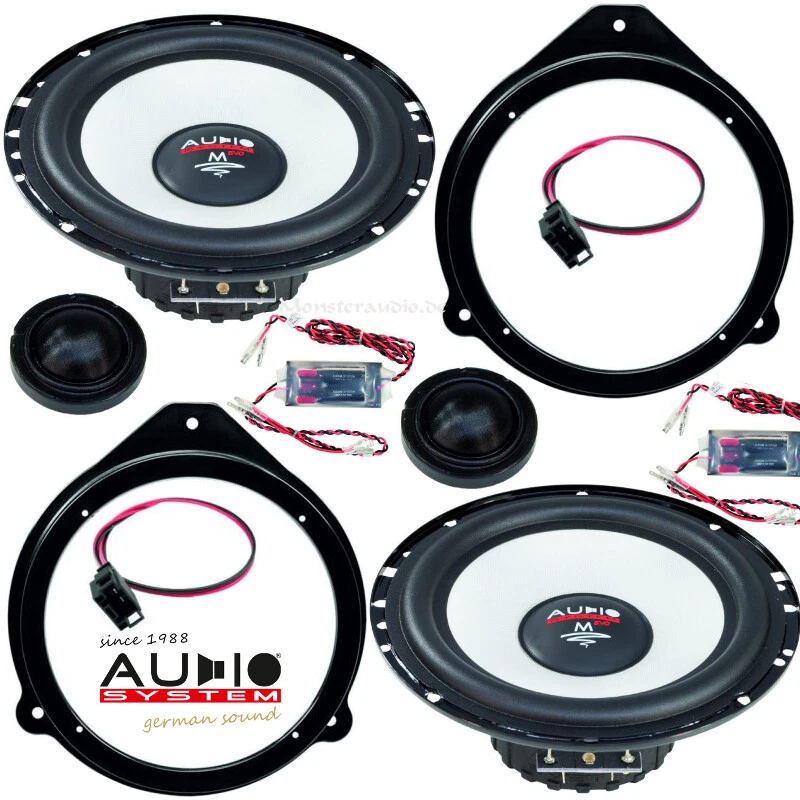 AUDIO SYSTEM MFIT 260 Watt Lautsprecher für AUDI A4 B6 8E EVO2 2000-2004 Set - Bild 1 von 1