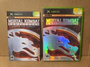 Mortal Kombat: Armageddon, Case Cover And Manual Only (Xbox, 2006) No Game Disc - Bild 1 von 1