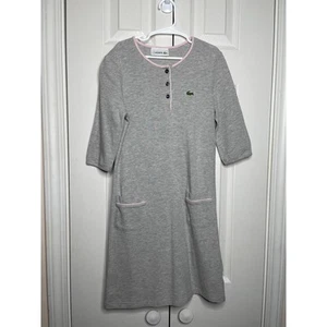 Lacoste Girls Gray Dress Size 10 - Picture 1 of 7