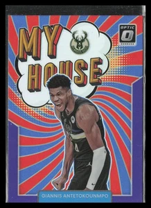 2021-22 Donruss Optic My House Purple #4 Giannis Antetokounmpo Milwaukee Bucks - Picture 1 of 2