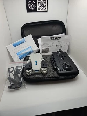 Foldable Drone Black, age 14+ Untested Sold As Is - Image 1 of 4