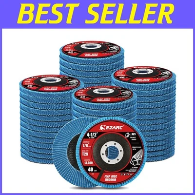 4.5" Flap Discs 40 Grit Type 29 Grinding Wheel - Image 1 of 4