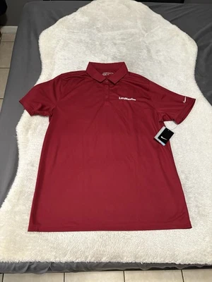 Новый Nike Golf Dri Fit мужской красный коротким рукавом рубашка-поло размер большой логотип  - Изображение 1 из 4