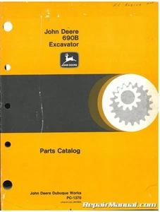 Used John Deere 690B Excavator Parts Manual : JD-P-PC-1370 - Picture 1 of 1