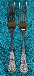 Wallace Queens 18/10 Edelstahl Besteck Set 2 Tafelgabeln Ersatz - Bild 1 von 3