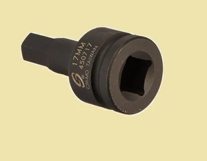 Sunex 450717 3/4-Inch Drive 17-mm Hex Driver Impact Socket   - Picture 1 of 7