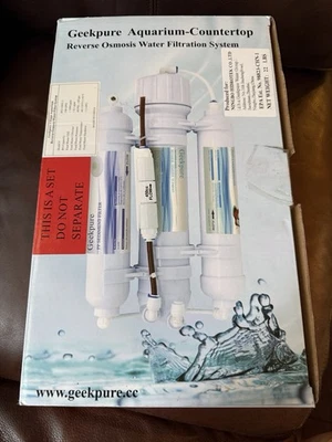 Geekpure 3 Stage Aquarium Countertop Reverse Osmosis Water Filter - Image 1 of 4