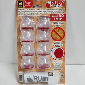 Ruby Sliders von BulbHead - Premium Stuhlbeinbezüge zum Schutz von Böden - Bild 1 von 11
