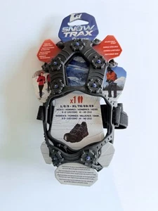 Yaktrax SnowTrax Ice Cleats L/XL Winter Traction Device Spikes Grip Snow New - Picture 1 of 9