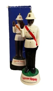 Vintage Nassau Royale Liqueur of the Bahama Islands 50 ml PLASTIC Decanter Empty - Picture 1 of 16