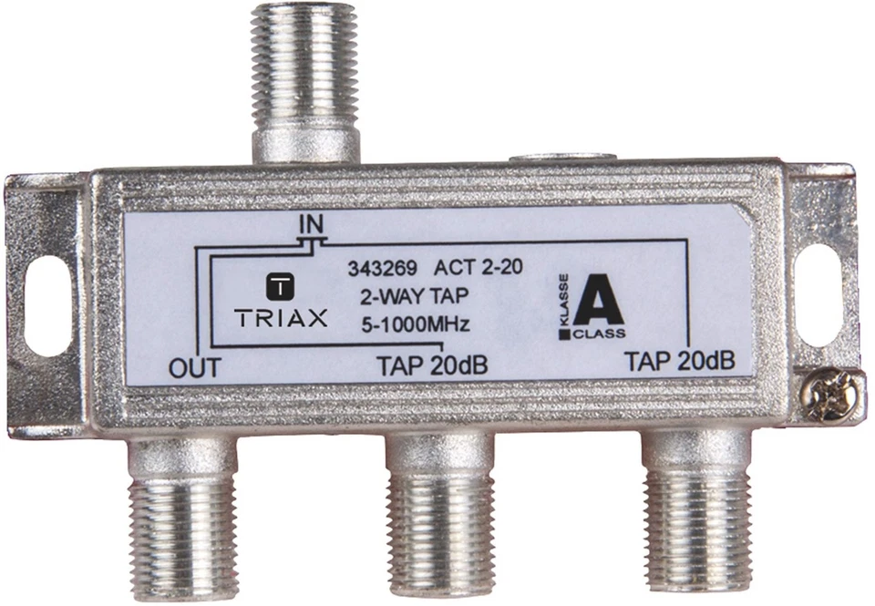 Triax ACT 2-20 Derivador de 2 salidas 20dB - Immagine 1 di 1
