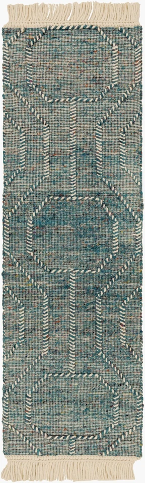 Surya Cottage Lucia Wool And Polyester 2'6" x 8' Runner Rug LCI2306-268 - Image 1 of 4