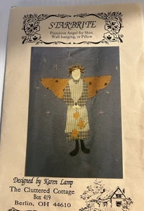 STARBRITE PRIMITIVE ANGEL PRIMITIVE SEWING PATTERN - Picture 1 of 5