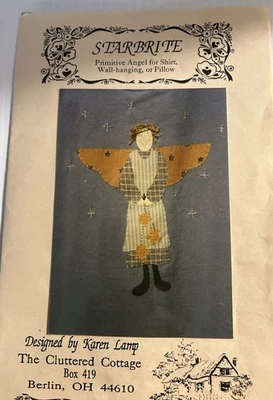 STARBRITE PRIMITIVE ANGEL PRIMITIVE SEWING PATTERN - Image 1 of 4