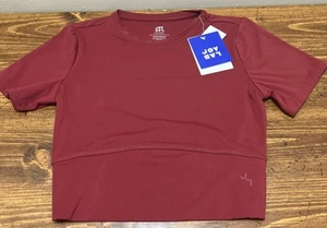 Joy Lab Damen Cropped Stretch Seamless Kurzarm Shirt Gr. XS - Bild 1 von 6