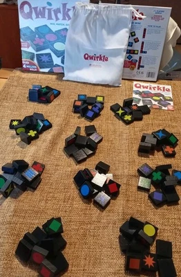 Qwirkle The Green Board Game Company 100% Complete inc Instructions VGC - Image 1 of 4