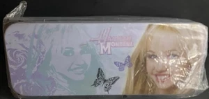 Hannah Montana Butterflies Tin Box Pencil Case - NEW In Package OFFICIAL DISNEY - Picture 1 of 2