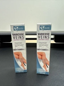 Crema de tratamiento de varices con ingredientes naturales paquete de 2 - Imagen 1 de 3